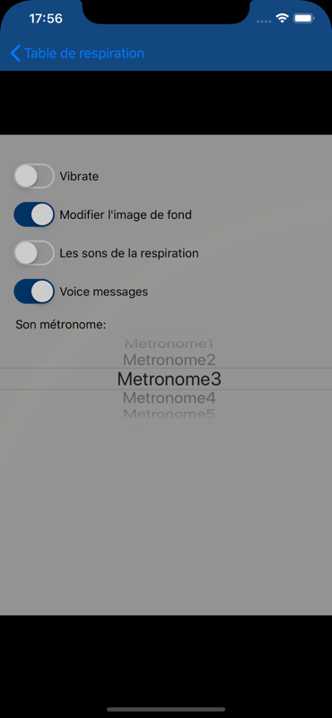 Capture d'écran 7 des Tables d'apnée